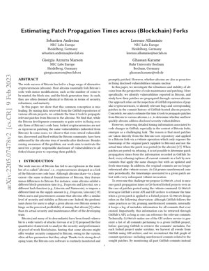 PDF Document Cover - Estimating Patch Propagation Times Across Blockchain Forks